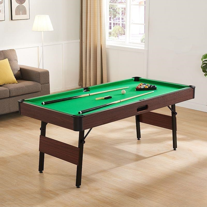 Table Tennis Folding Table - L طاولة بلياردو منزلية مزدوجة الأغراض