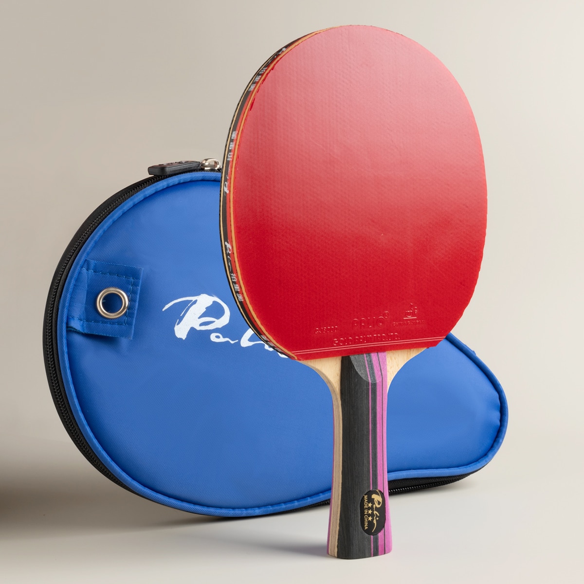 Table Tennis Kit Bag - الأصلي باليو 3 نجوم الكربون مضرب