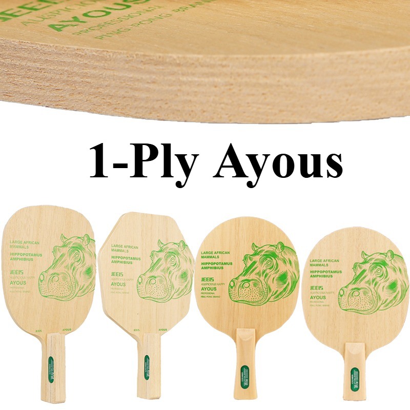 Table Tennis In Japanese - مضرب تنس طاولة JEELS Green Hippo