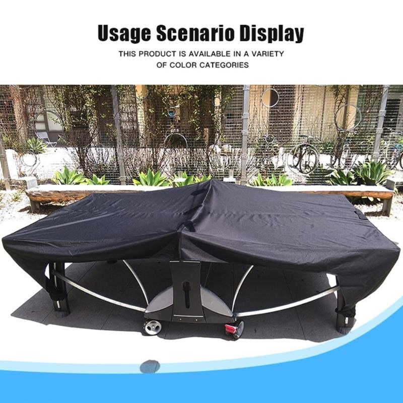 Table Tennis Folding Table - غطاء طاولة بينغبونغ مقاوم للماء، واقي