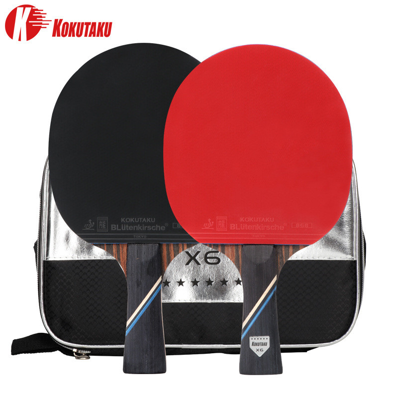 Table Tennis Kit Bag - KOKUTAKU ITTF المهنية 4/5/6 ستار بينغ