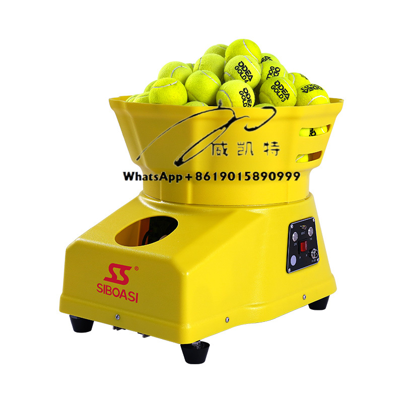 آلة كرة التنس SIBOASI طراز T20 - مراجعة Robot Ball Machine وسعره