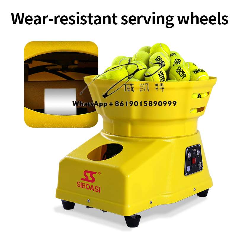 آلة كرة التنس SIBOASI طراز T20 - مراجعة Robot Ball Machine وسعره
