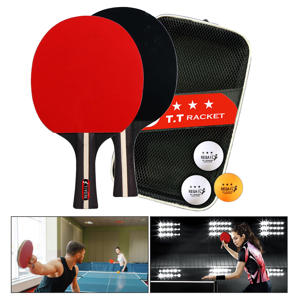 مجموعة مضارب تنس الطاولة، مضرب - مراجعة Table Tennis Kit Bag وسعره