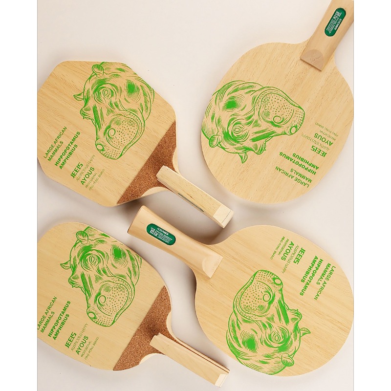 مضرب تنس طاولة JEELS Green Hip - مراجعة Table Tennis In Japanese وسعره