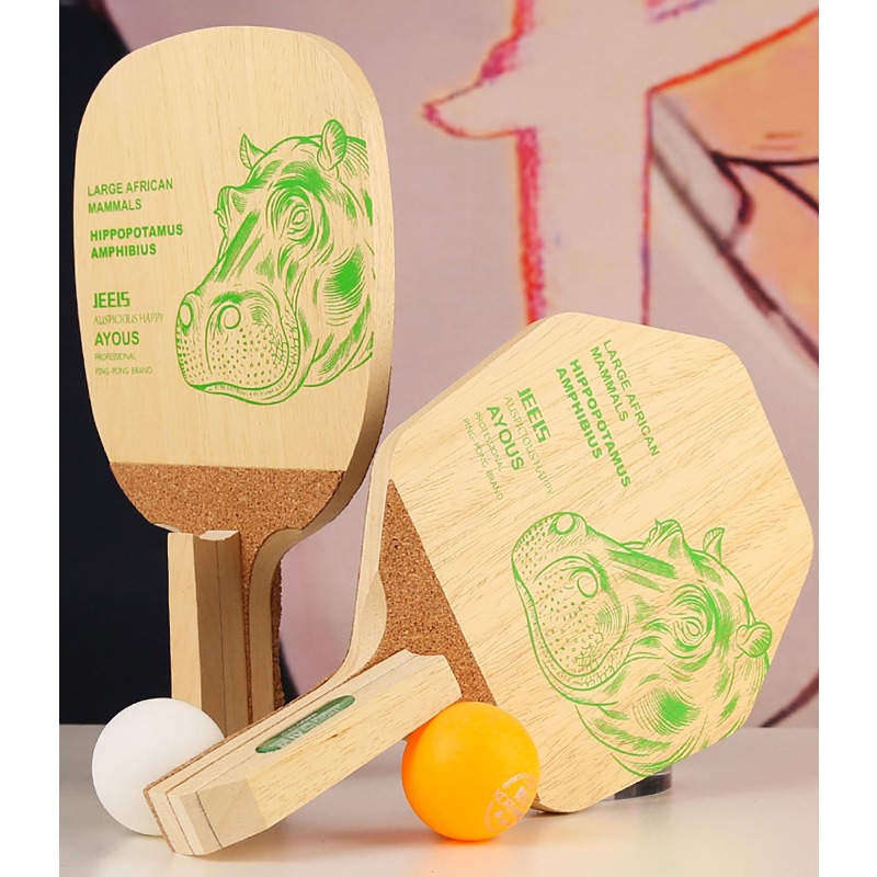مضرب تنس طاولة JEELS Green Hip - مراجعة Table Tennis In Japanese وسعره