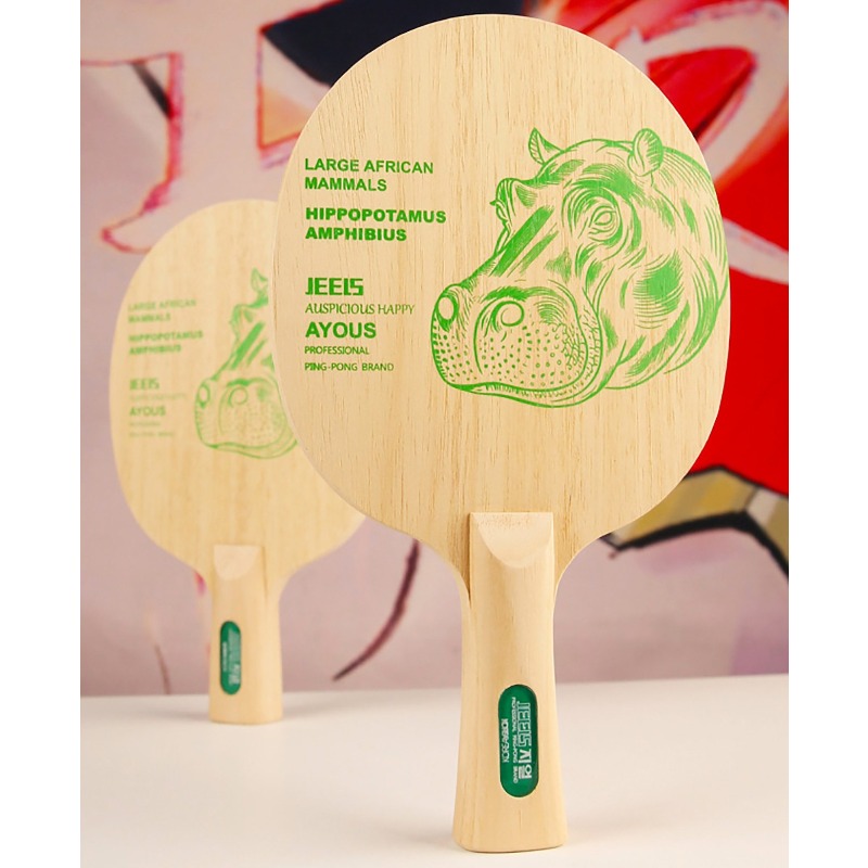 مضرب تنس طاولة JEELS Green Hip - مراجعة Table Tennis In Japanese وسعره
