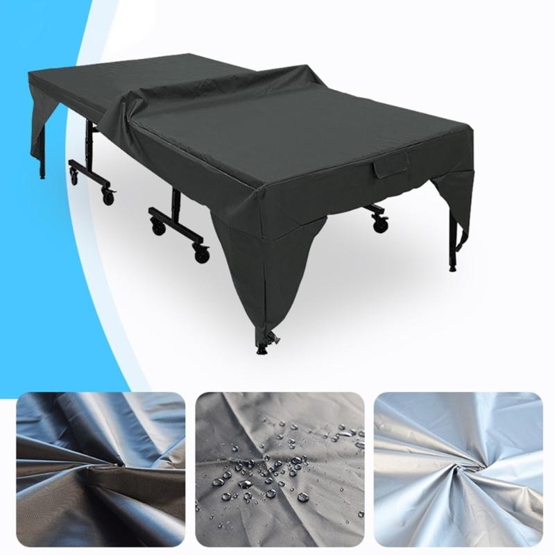 غطاء طاولة بينغبونغ مقاوم للما - مراجعة Table Tennis Folding Table وسعره