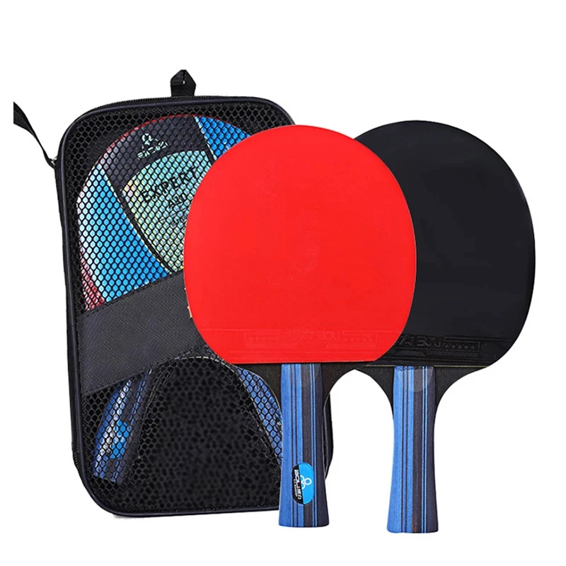 5/6 ستار مضرب تنس الطاولة 2 قط - مراجعة Table Tennis Kit Bag وسعره