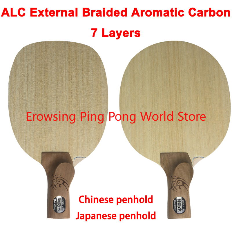 شينلونغ وود ALC كربون - مضرب ت - مراجعة Table Tennis In Japanese وسعره