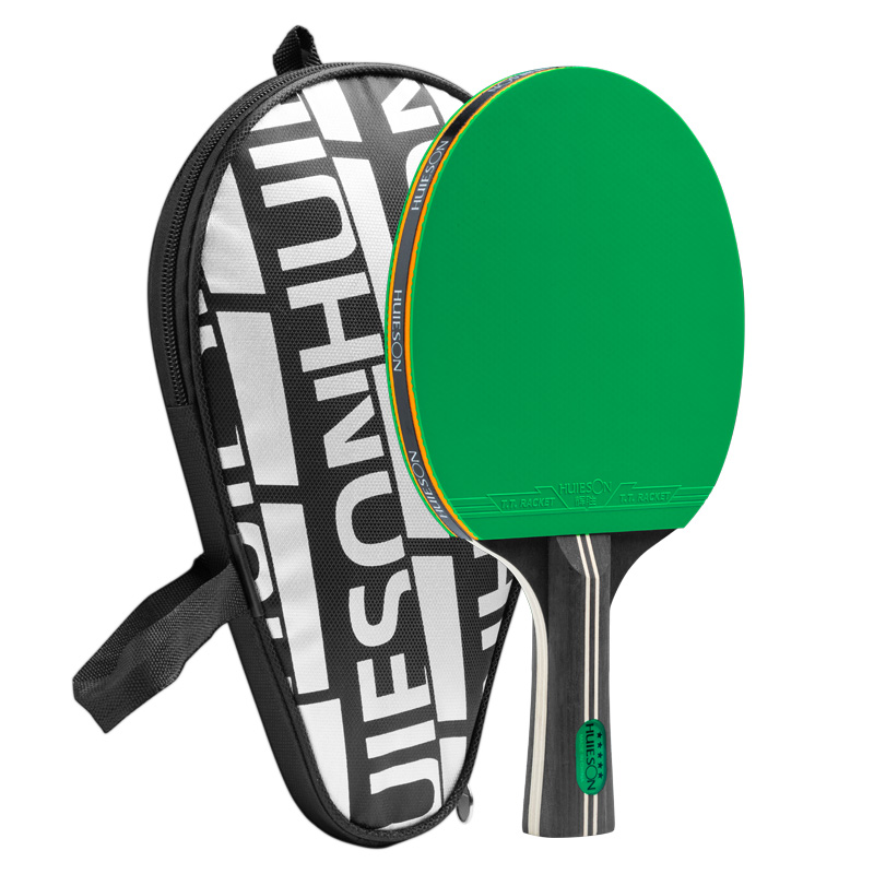 HUIESON 5 نجوم مجموعة مضارب تن - مراجعة Table Tennis Kit Bag وسعره
