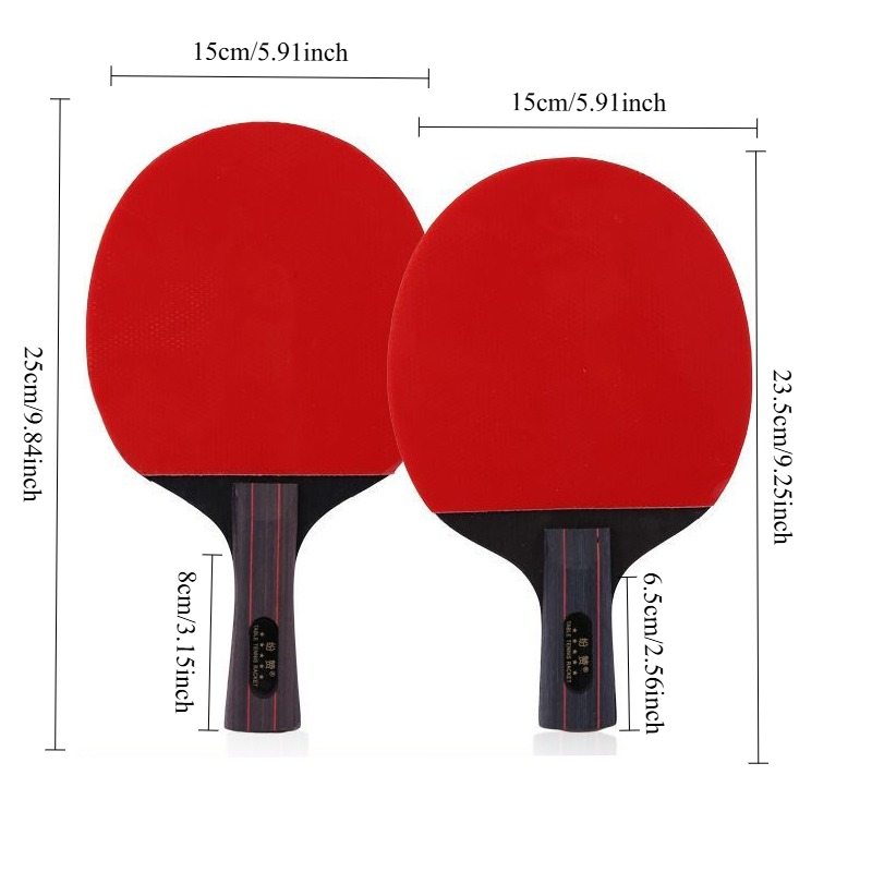مجموعة مضارب تنس الطاولة 5 نجو - مراجعة Table Tennis Kit Bag وسعره