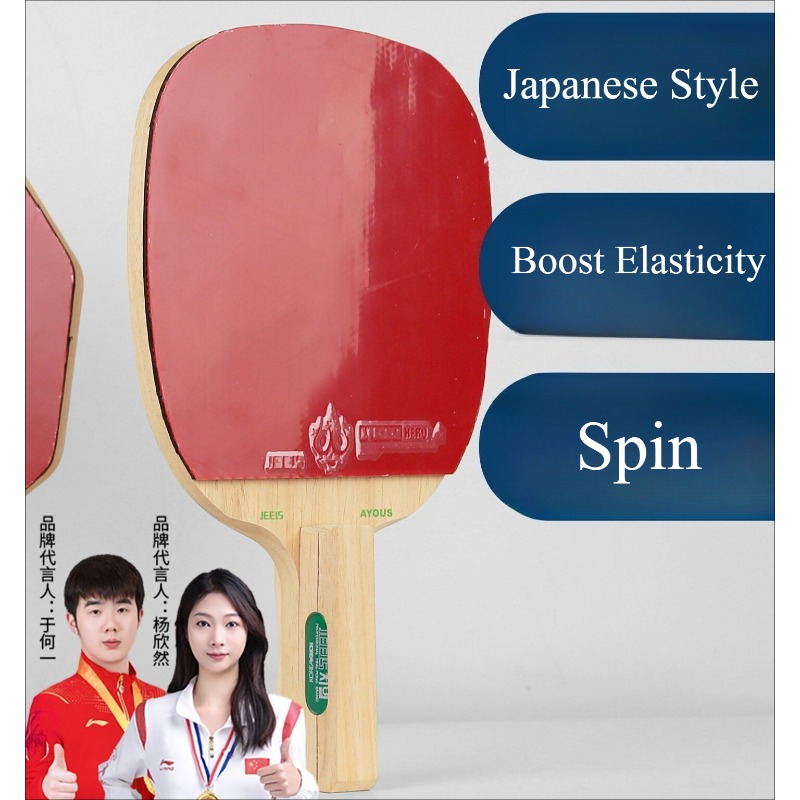 مضرب تنس طاولة ياباني من خشب ا - مراجعة Table Tennis In Japanese وسعره